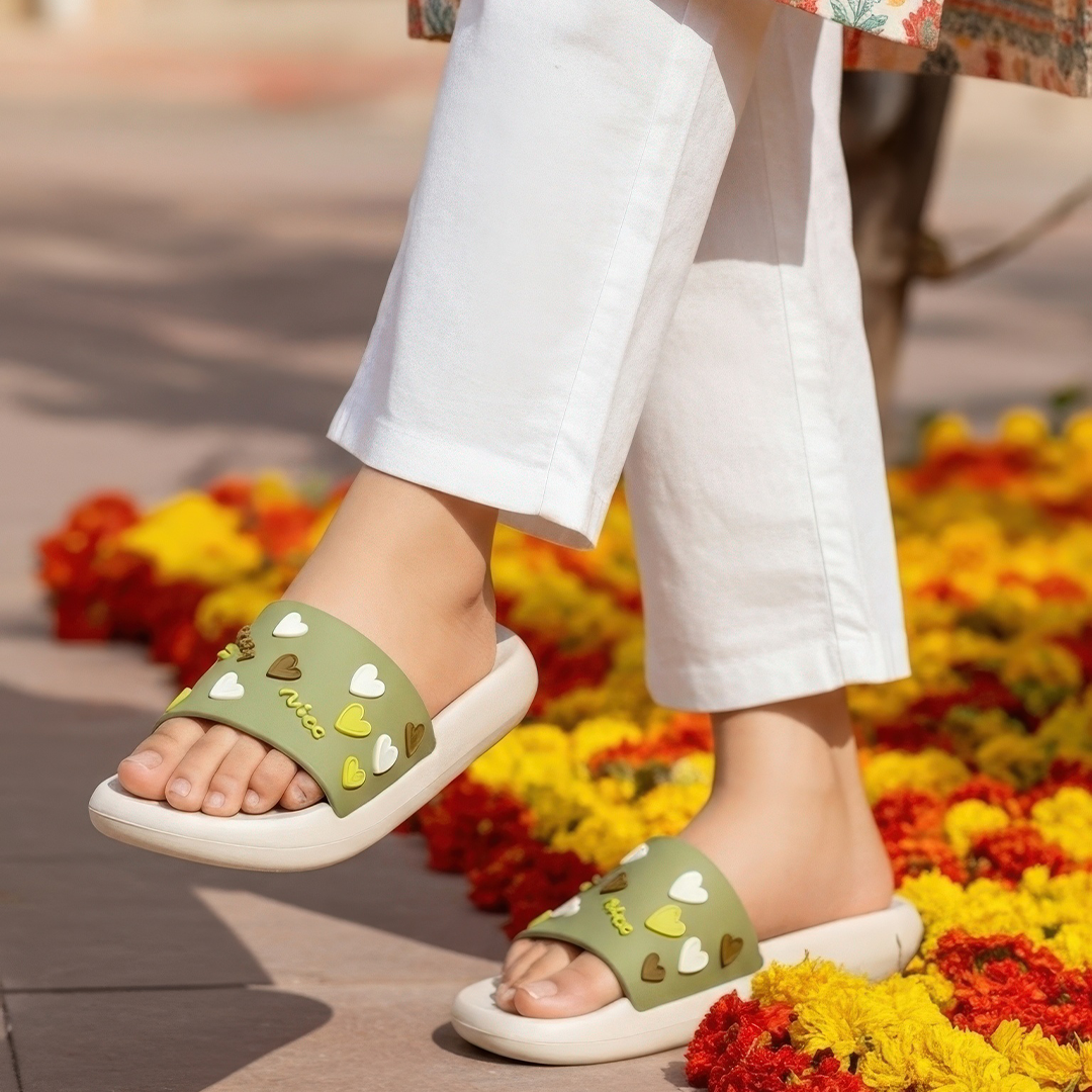 Heart Beat Slippers