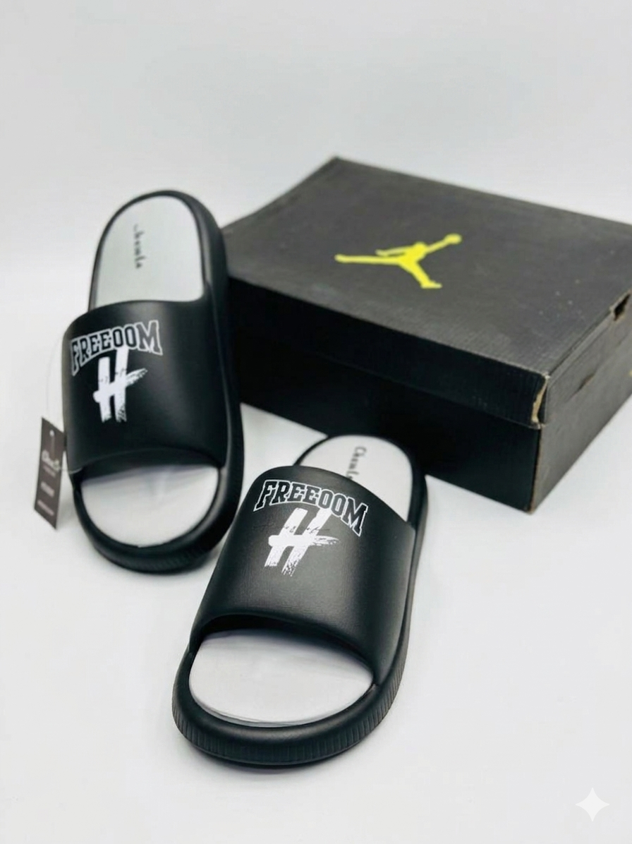 Freedom Comfort Slides – Lightweight Casual Slippers.