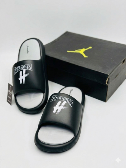Freedom Comfort Slides – Lightweight Casual Slippers.