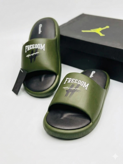 Freedom Comfort Slides – Lightweight Casual Slippers.